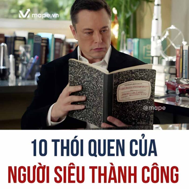 10 thói quen thành công của người siêu giàu