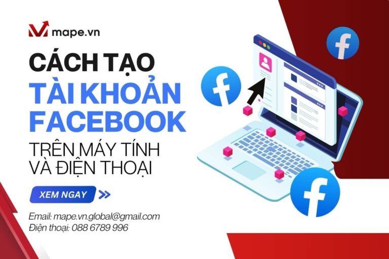 cách tạo tài khoản facebook