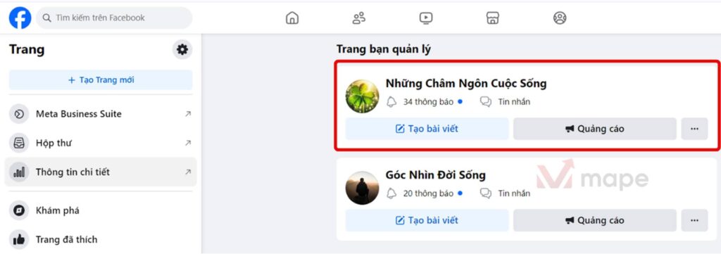 Cách mời bạn bè người lạ thích trang Facebook mới nhất mape academy