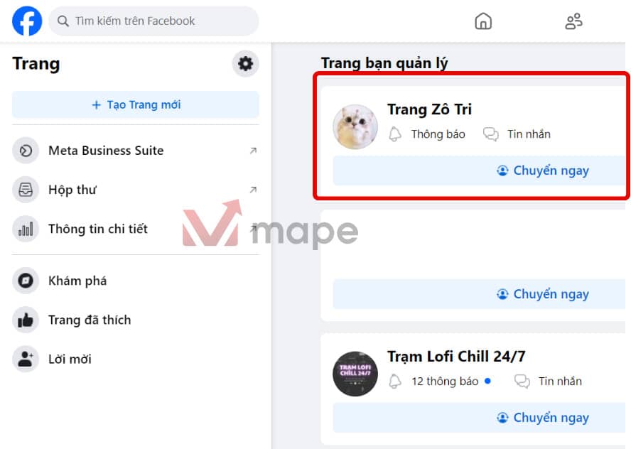 Cách thêm quản trị viên cho Fanpage Facebook mới nhất mape academy