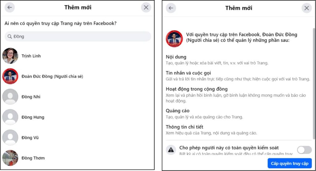 Cách thêm quản trị viên cho Fanpage Facebook mới nhất mape academy