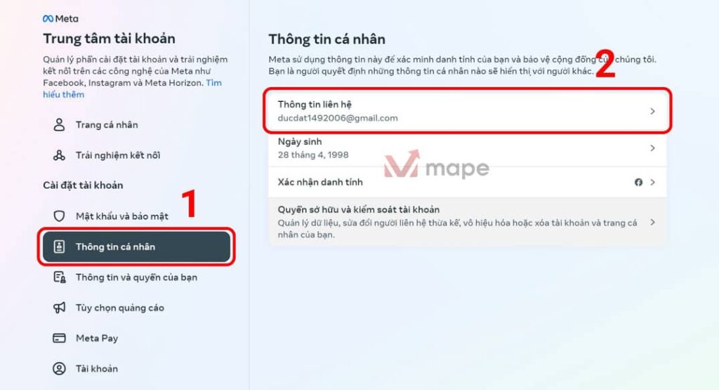 Đăng nhập Facebook trên điện thoại và máy tính đơn giản nhất mape academy