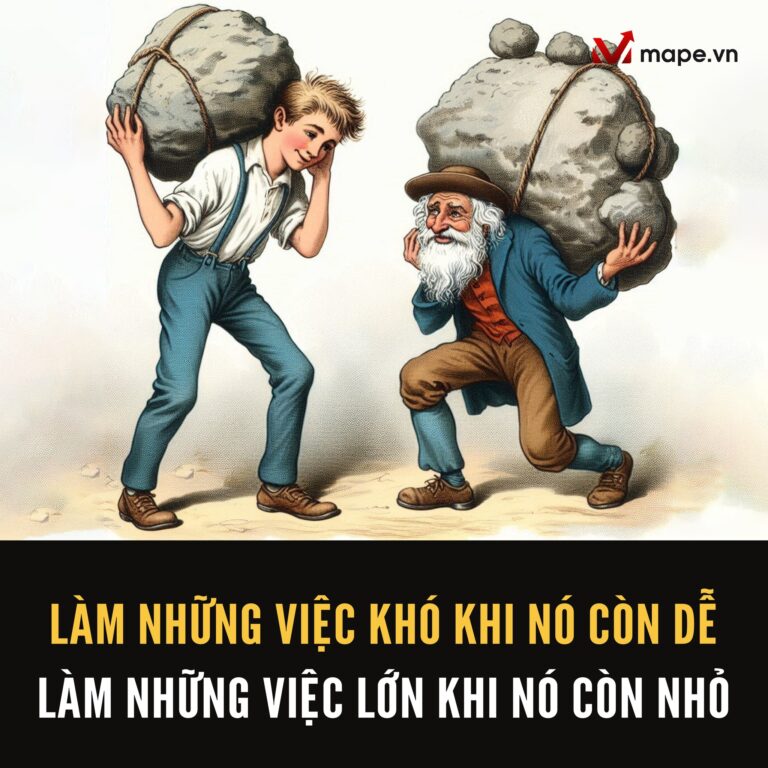 THÀNH CÔNG LỚN LUÔN BẮT ĐẦU TỪ NHỮNG BƯỚC NHỎ NHẤT