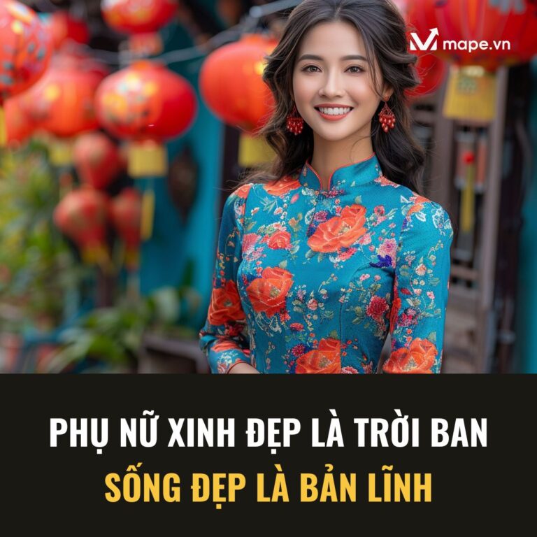 phụ nữ xinh đẹp là trời ban sống đẹp mới là bản lĩnh - mape academy