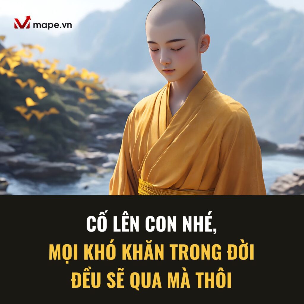 Cố lên con nhé mọi khó khăn trong đời sẽ qua - Mape academy