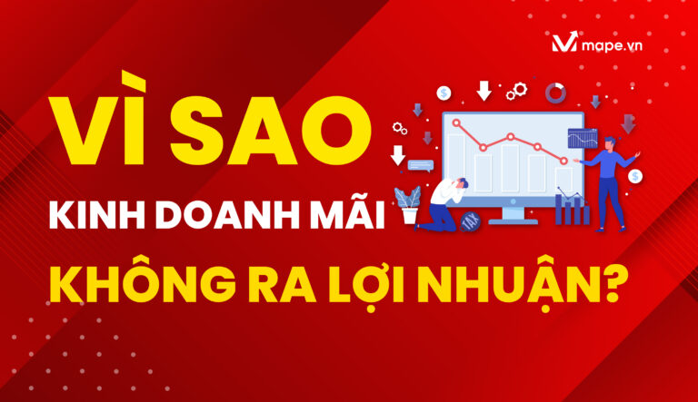 Vì Sao Kinh Doanh Mãi Không Ra Lợi Nhuận? - Mape Academy